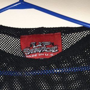 Vintage fishnet shirt